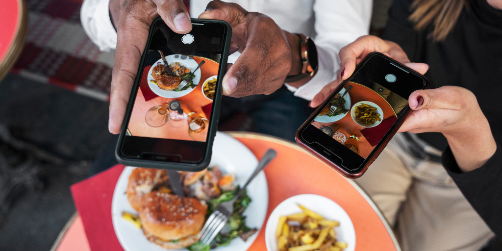 images attrayantes de votre restaurant et fiche google business profile